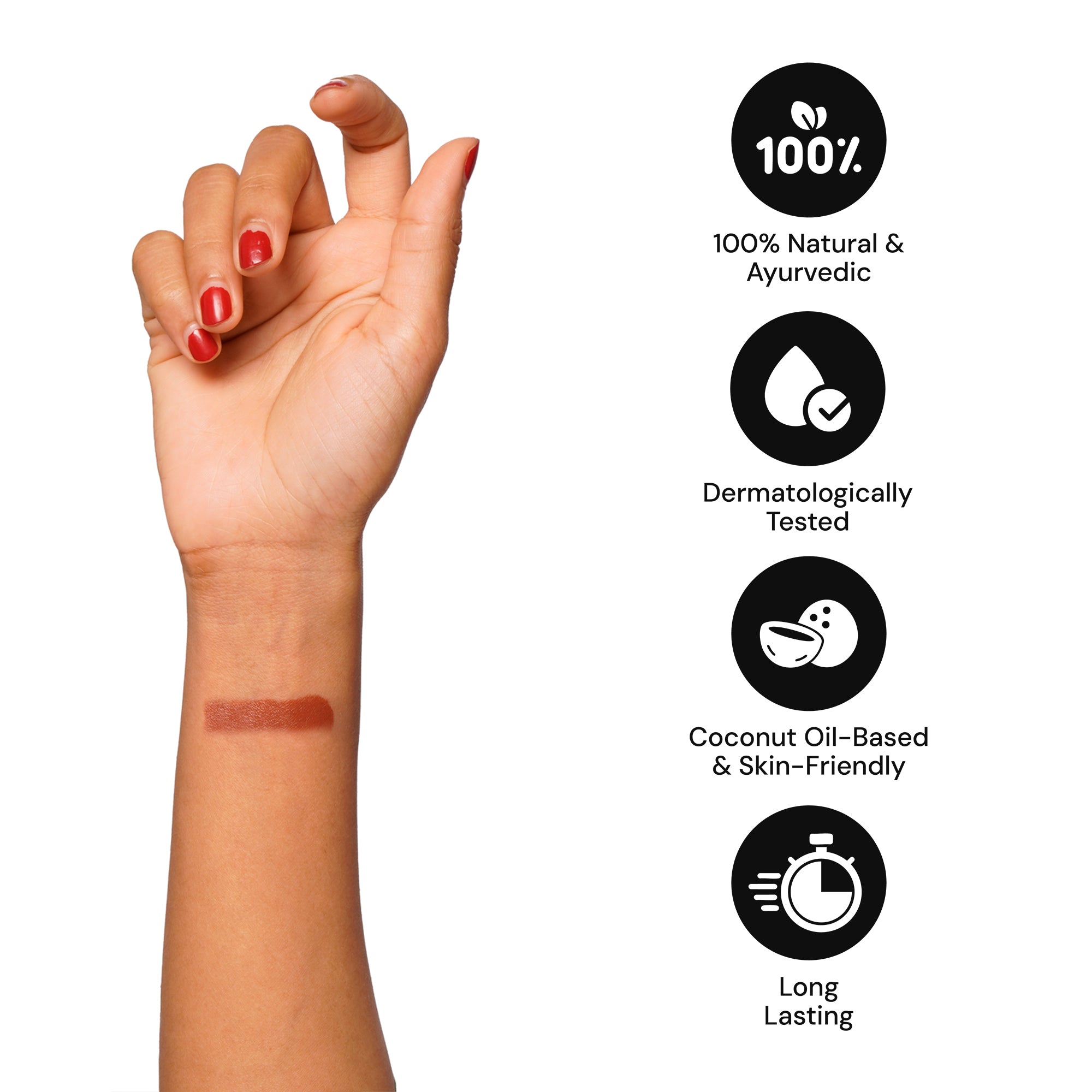 Navyayurveda's Apricot Moisturising & Long Lasting Lipstick