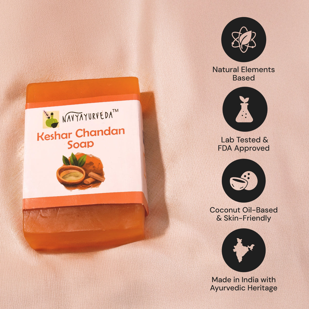 Keshar Chandan Soap