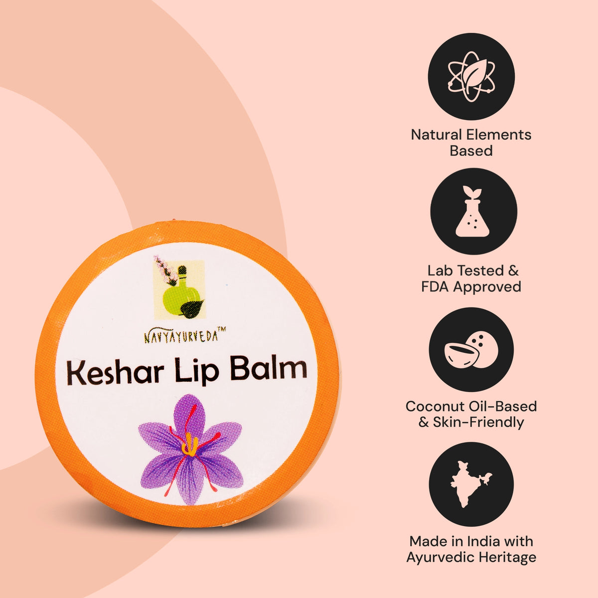 Keshar Lip Balm