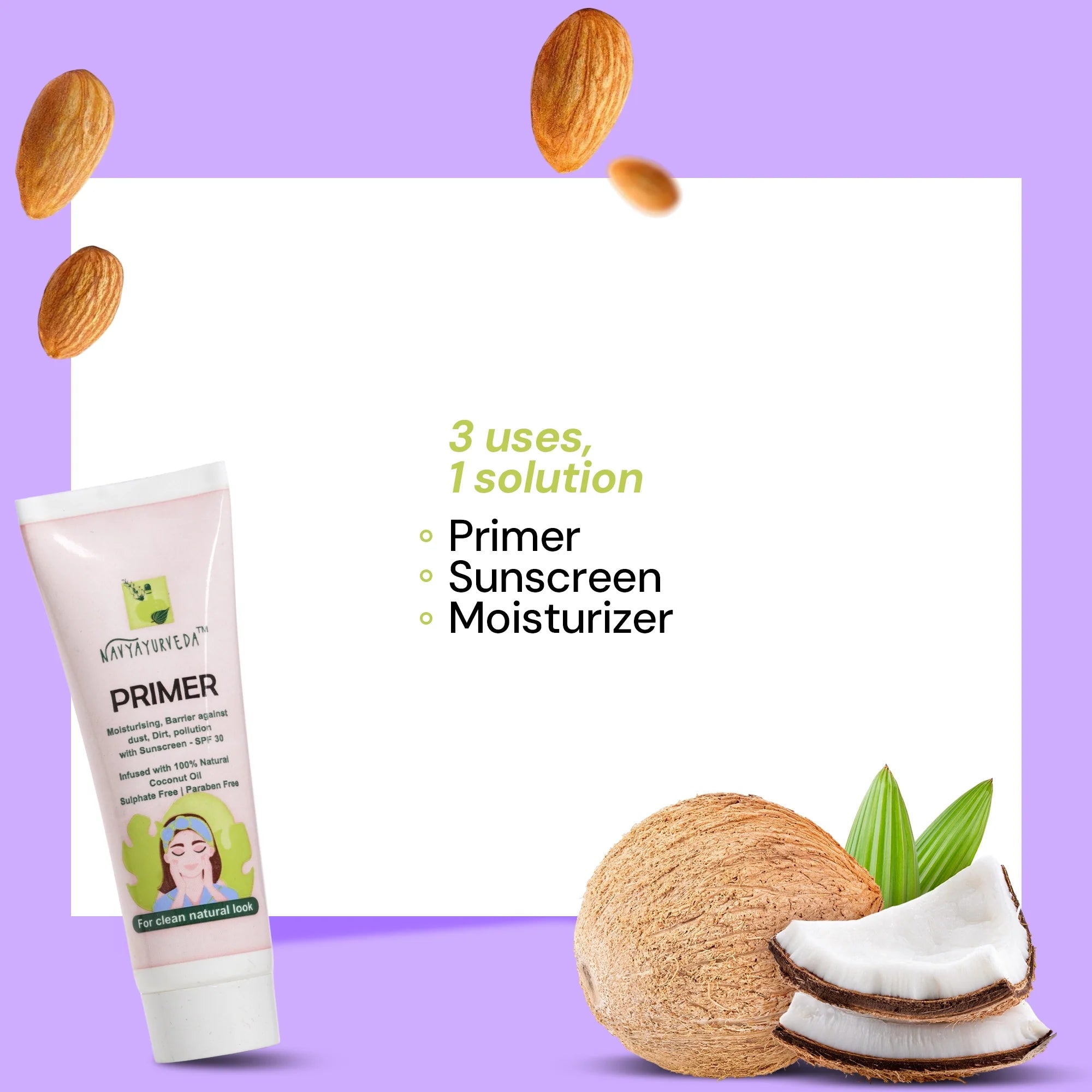 Primer (Moisturising Primer With Sunscreen SPF 30)