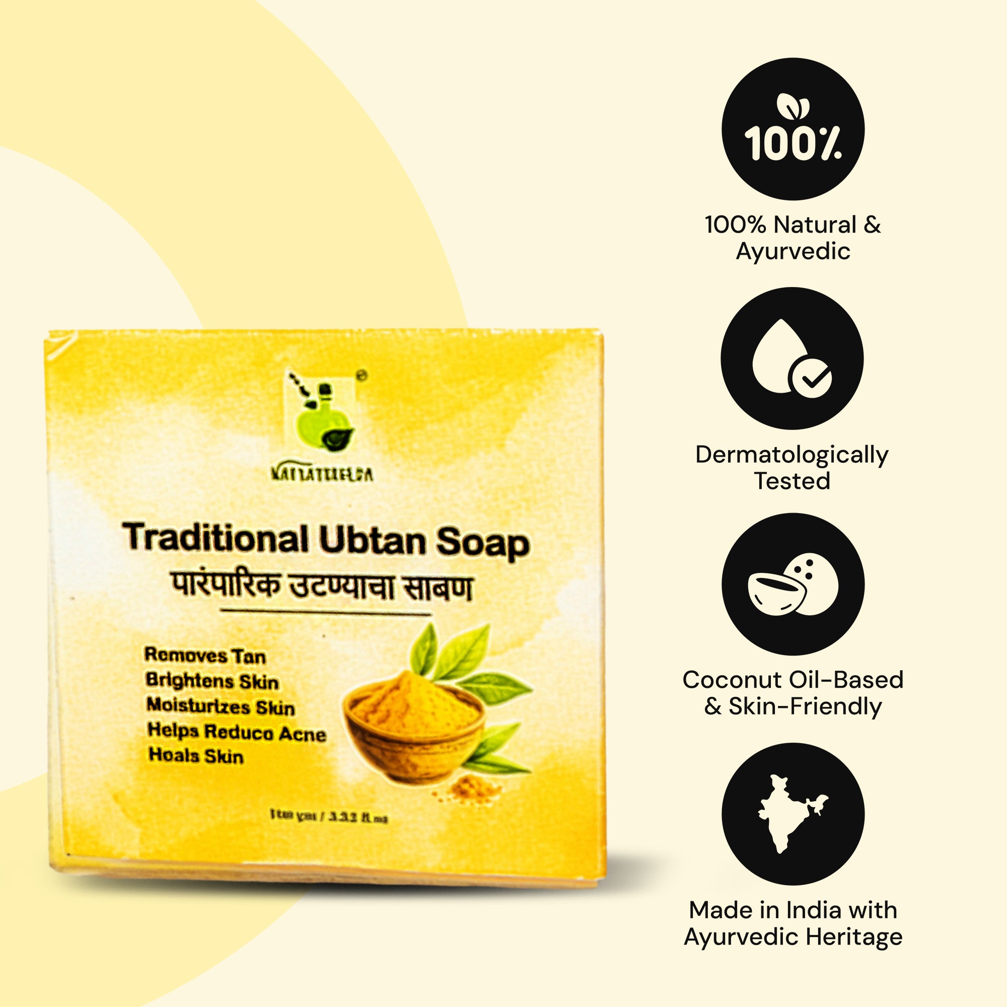 Traditional Ubtan Soap
