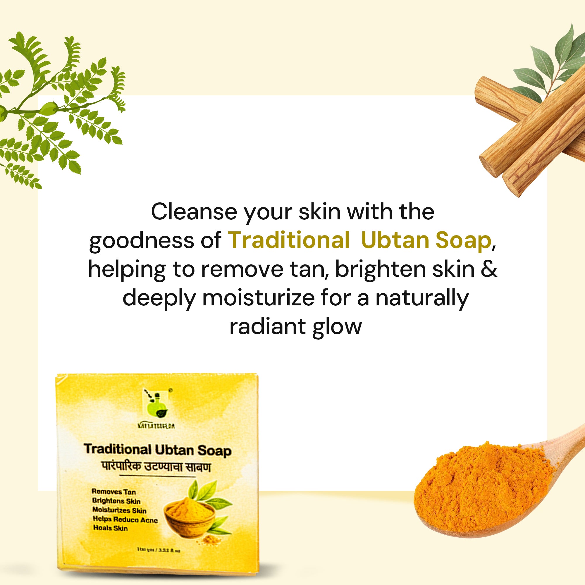 Traditional Ubtan Soap