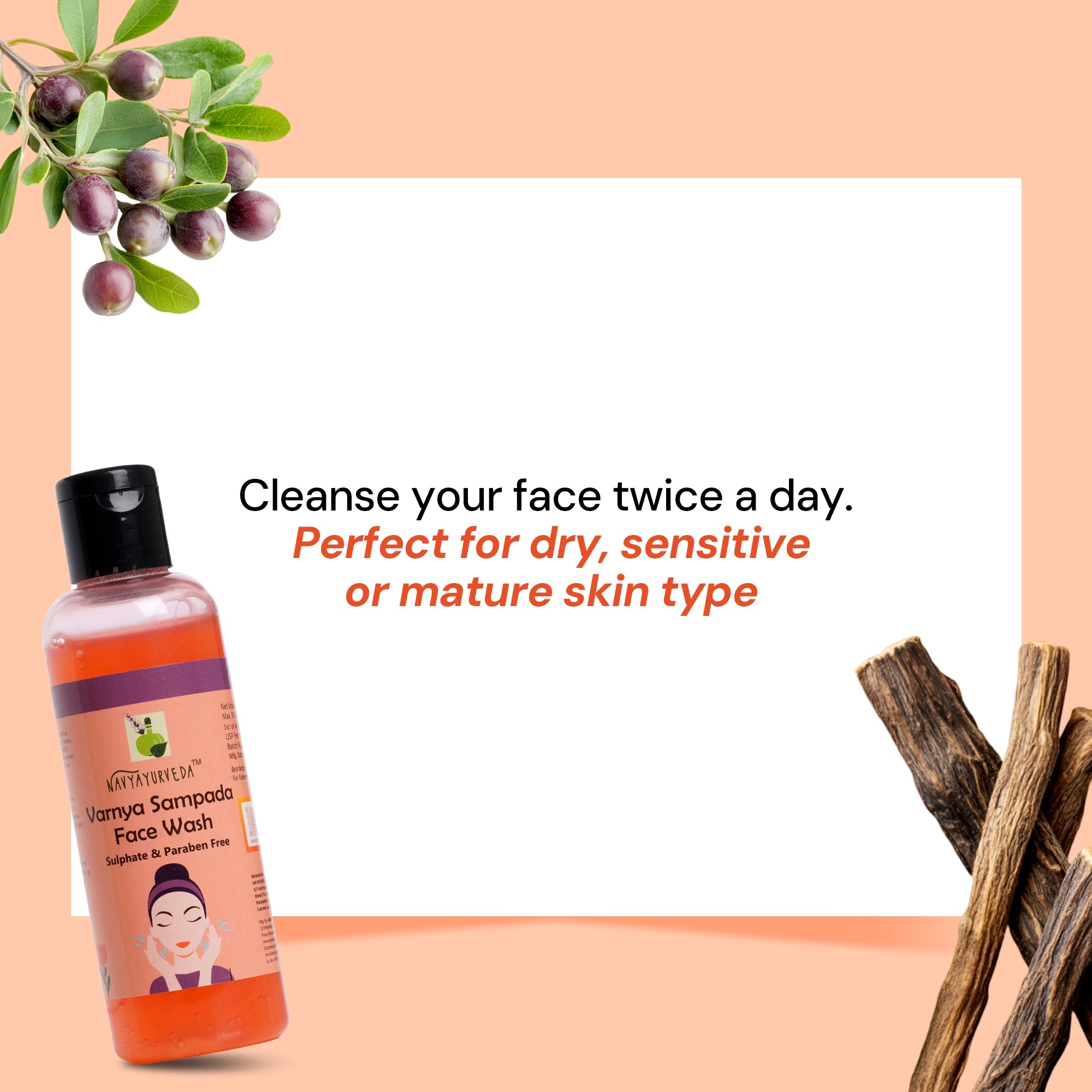 Varnya Samapada Face Wash