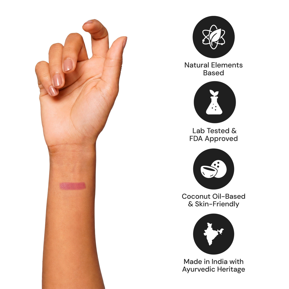 Navyayurveda's Berry Blast Moisturising & Long Lasting Lipstick